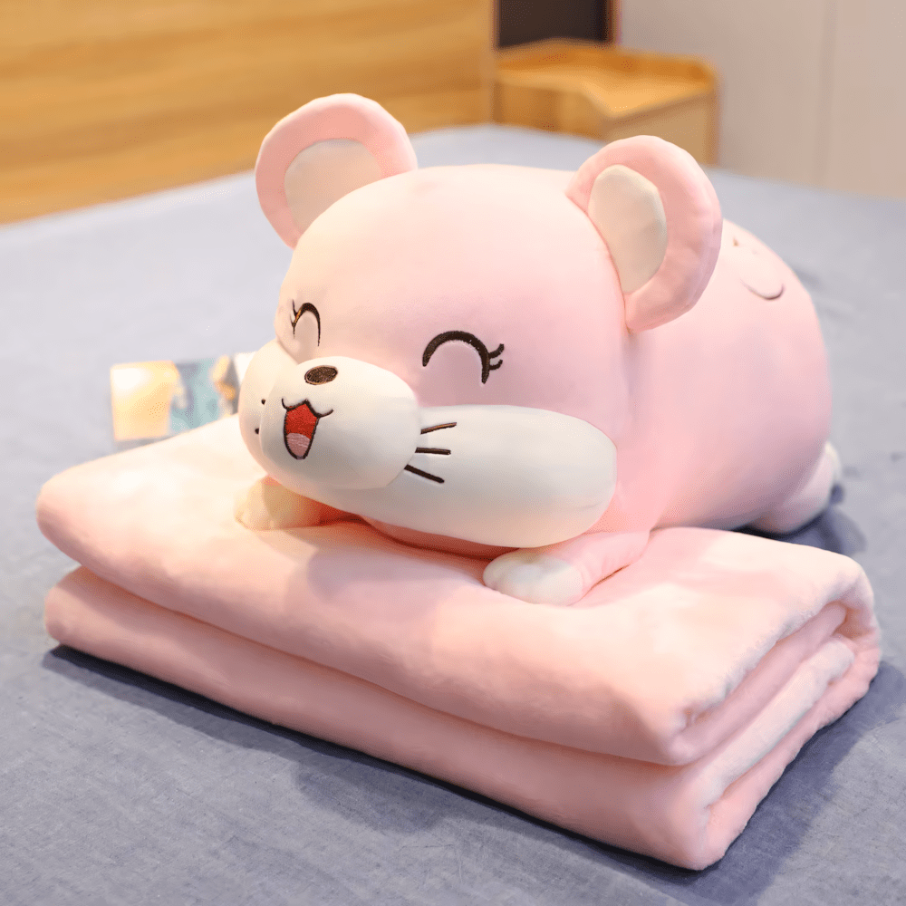 Snuggle Critter Plush & Blanket
