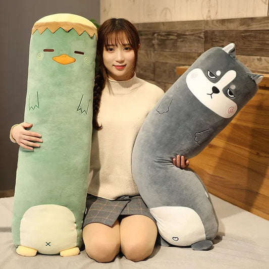 Cute Long Animal Plush Pillows