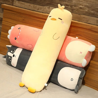 Cute Long Animal Plush Pillows
