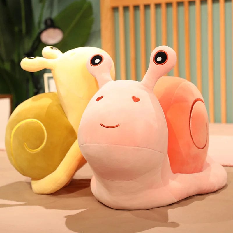 Snuggle Snail Plushie Pals