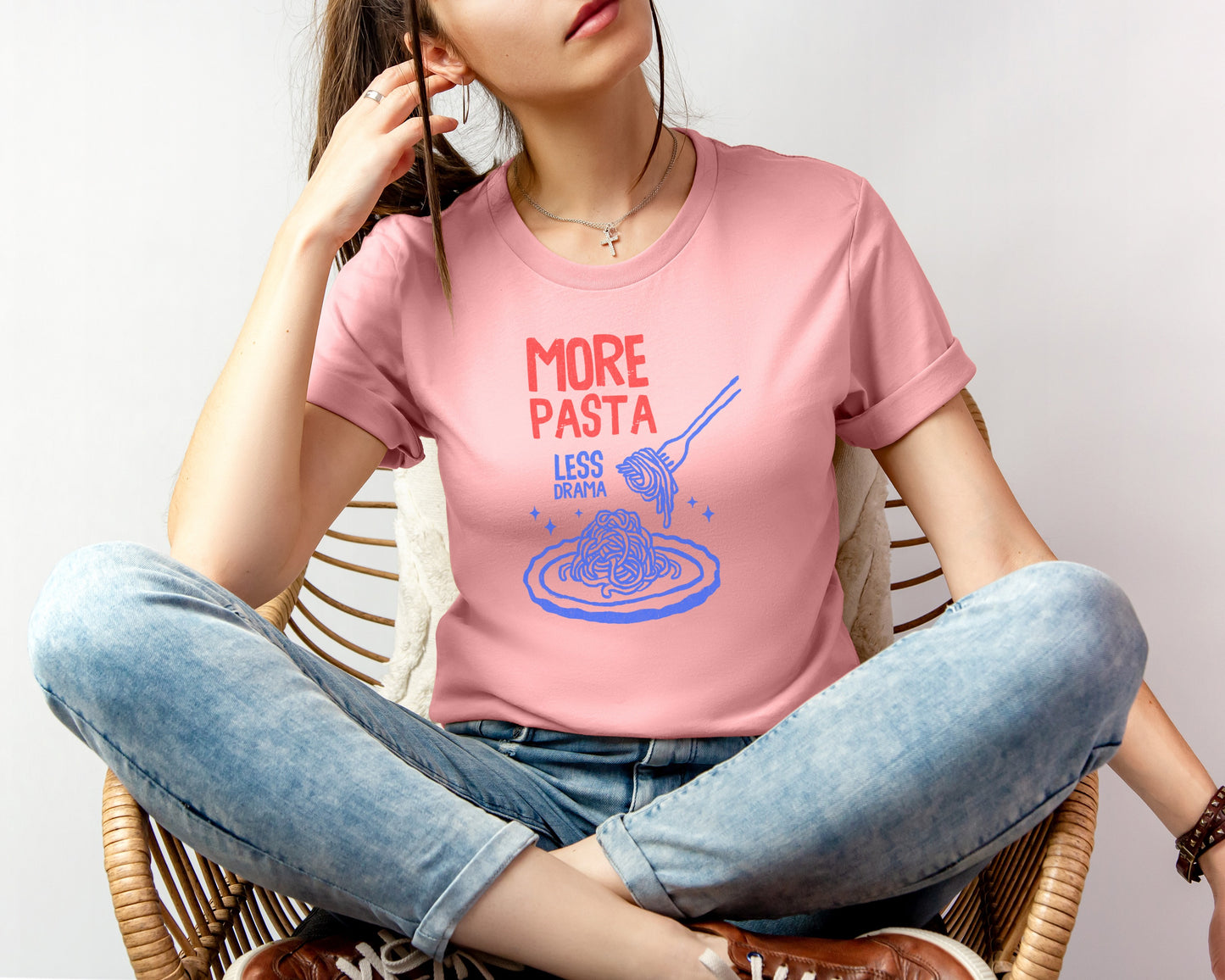 More Pasta Less Drama T-shirt