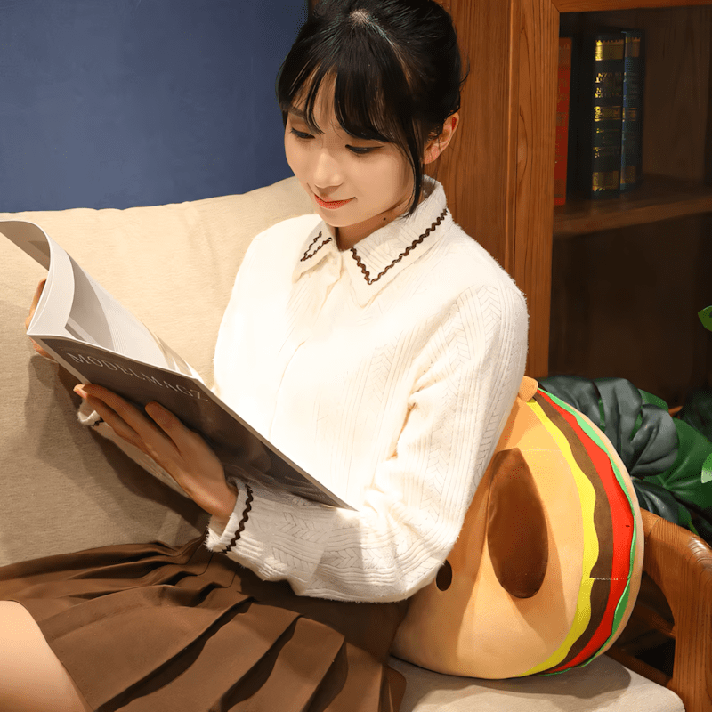 Burger Buddy Plush Pillow
