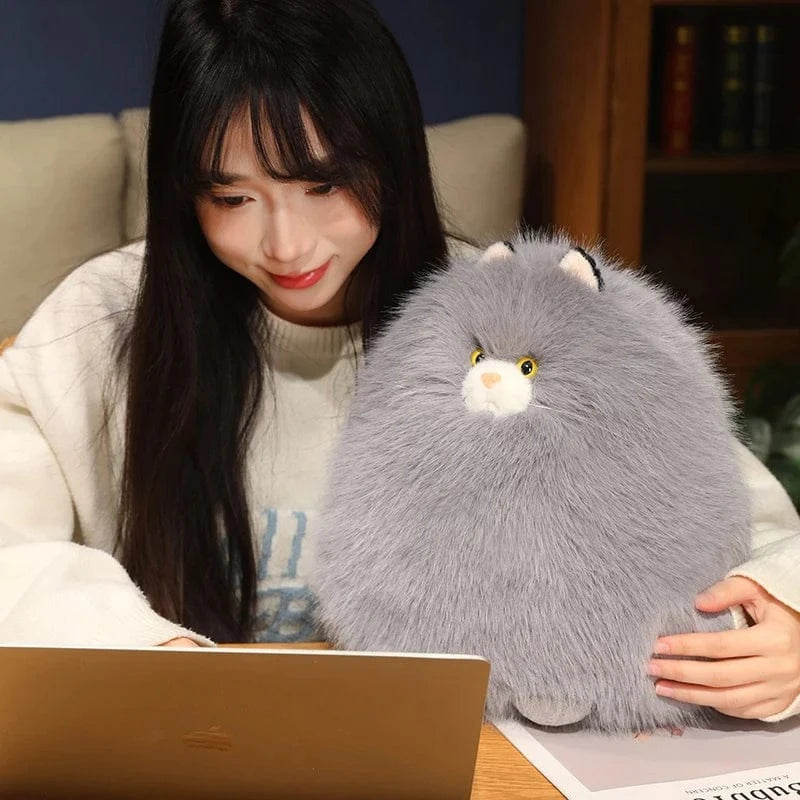 Purrfectly Plush Cat Pillow