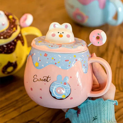 Sweet Donut Mug Set