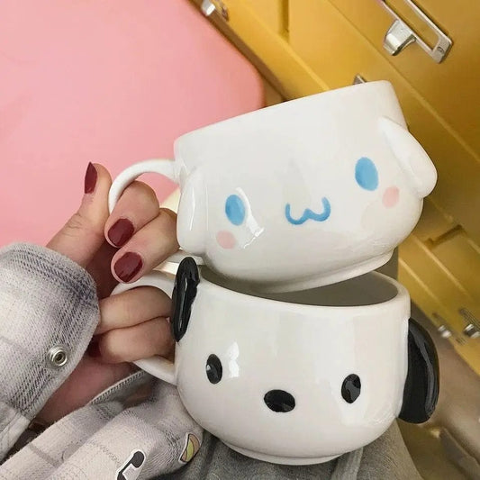 Cute Ceramic Dog Mug