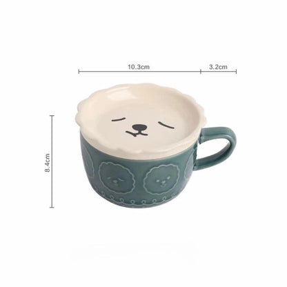 Cute Ceramic Animal Mugs