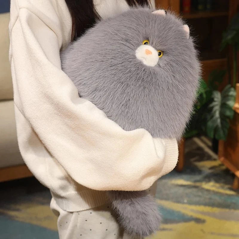 Purrfectly Plush Cat Pillow