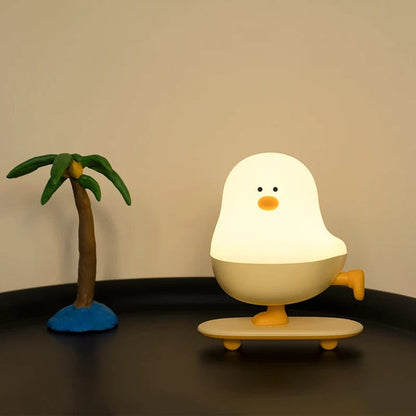 Skateboard Chick Night Light