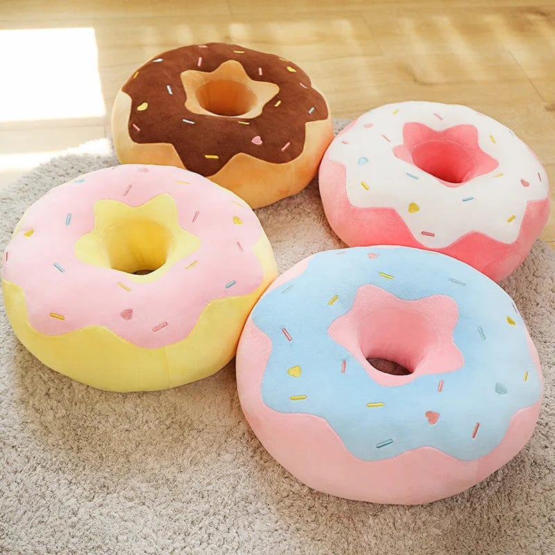 Sweet Buns Donut Pillow