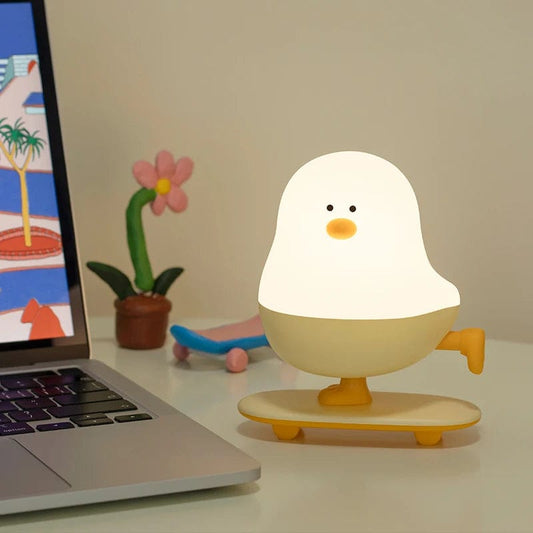 Skateboard Chick Night Light