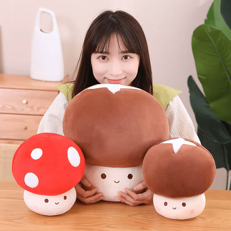 Mushroom Buddy Plushie