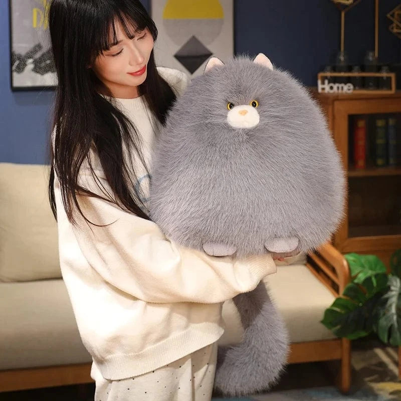 Purrfectly Plush Cat Pillow