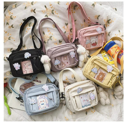 Cute Transparent Crossbody Bag