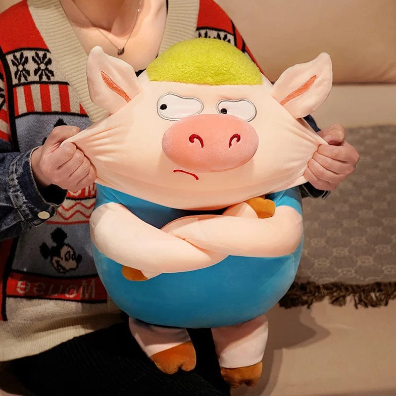Grumpy Piggy Plush Pal