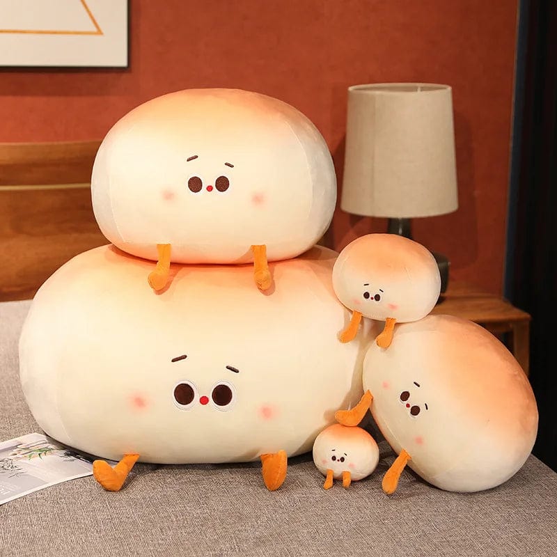 Steamed Bun Plush Pillow