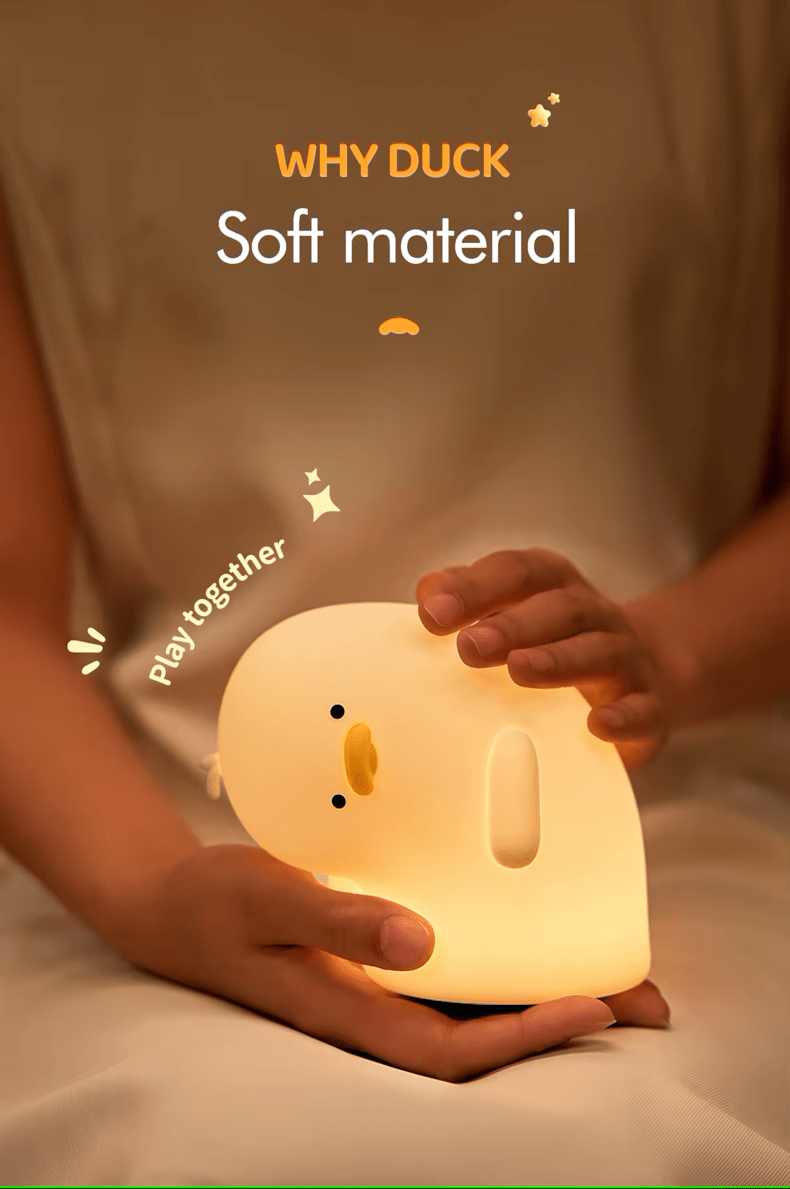 Why Duck Squishy Night Light
