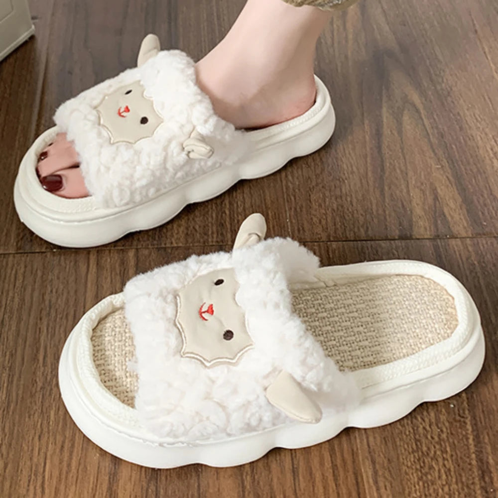 Lulu the Cozy Lamb Slippers