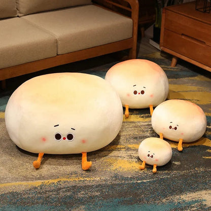 Steamed Bun Plush Pillow