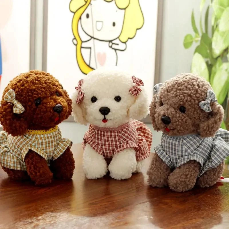 Poodle Plushie family