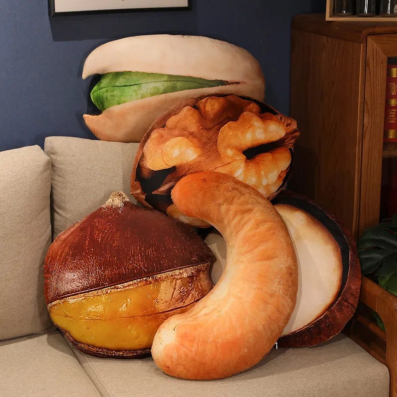 Nutty Buddy Plush Pillows