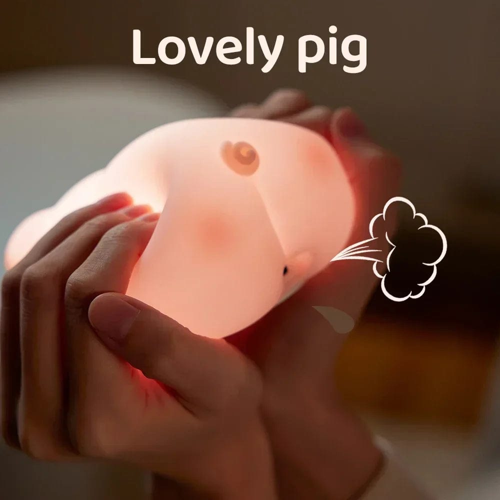Squishy Piggy Night Light
