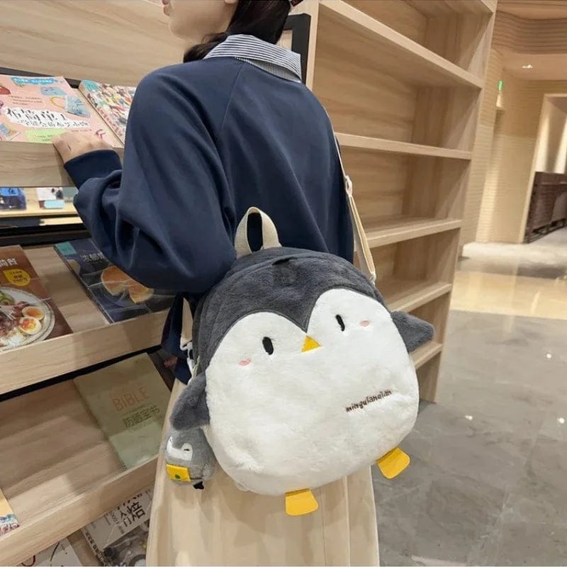 Penguin Plush Backpack