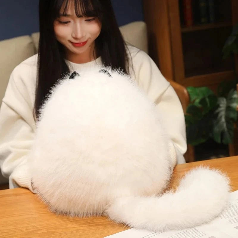 Purrfectly Plush Cat Pillow