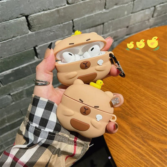 Capybara AirPods Case Cover