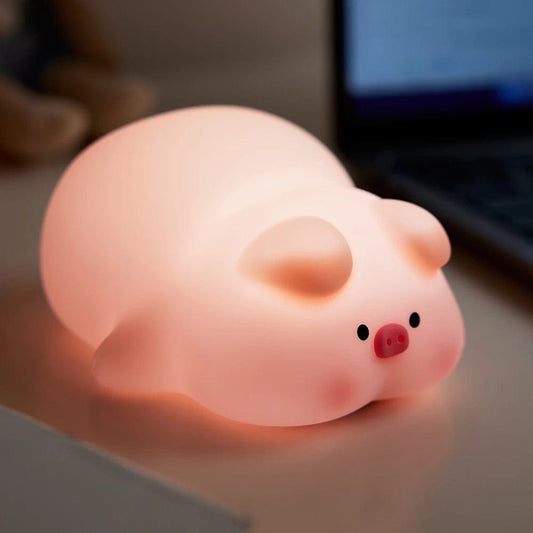 Squishy Piggy Night Light