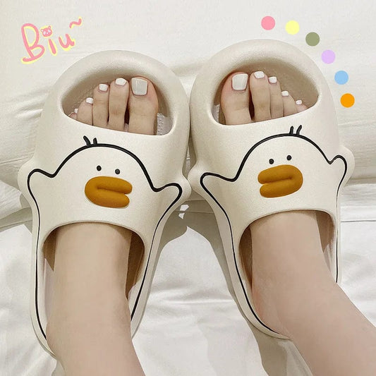 Quirky Duck Flip Flops