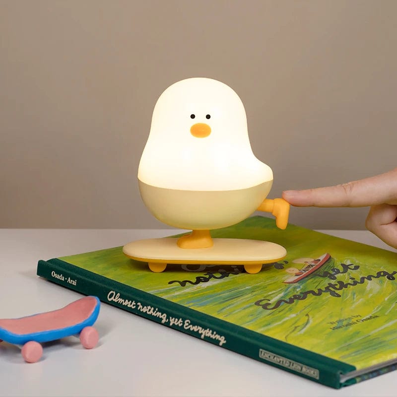 Skateboard Chick Night Light