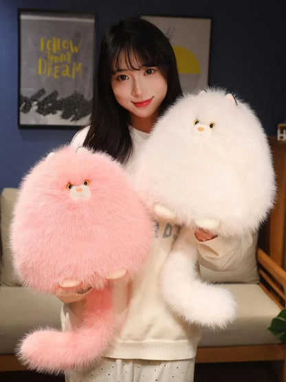 Purrfectly Plush Cat Pillow