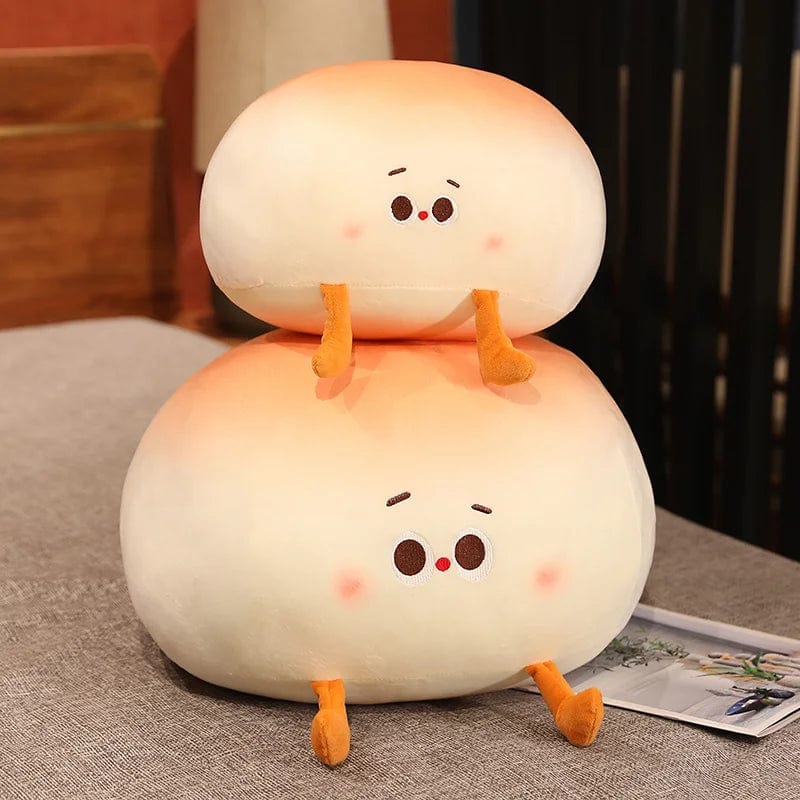 Steamed Bun Plush Pillow