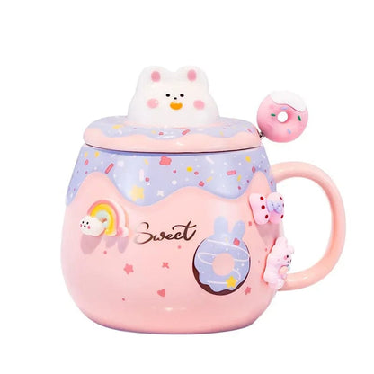 Sweet Donut Mug Set