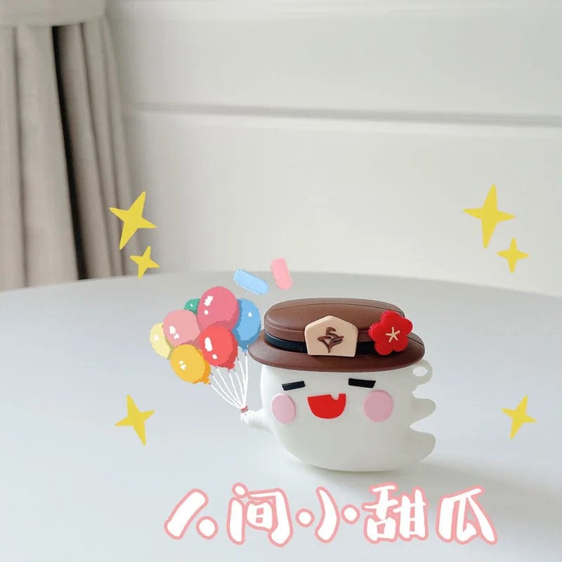 Kawaii Ghost AirPods Case Cover