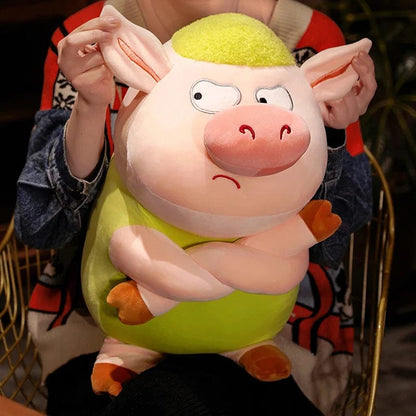 Grumpy Piggy Plush Pal