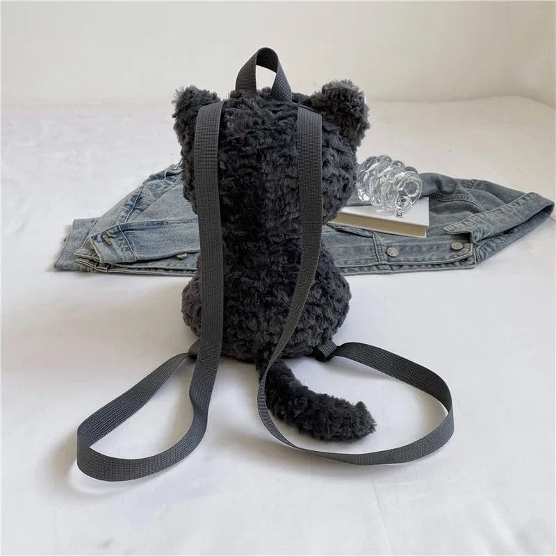 Purrfect Cat Plushie Backpack