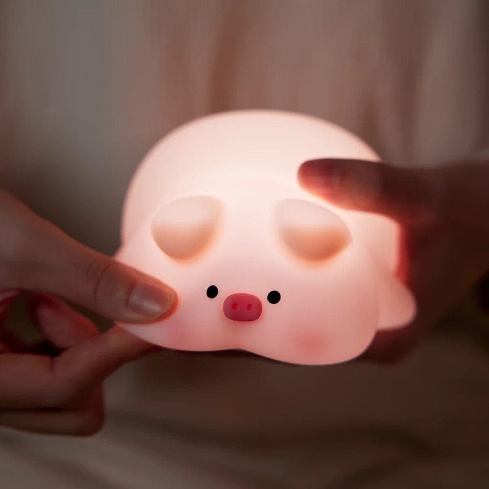 Squishy Piggy Night Light