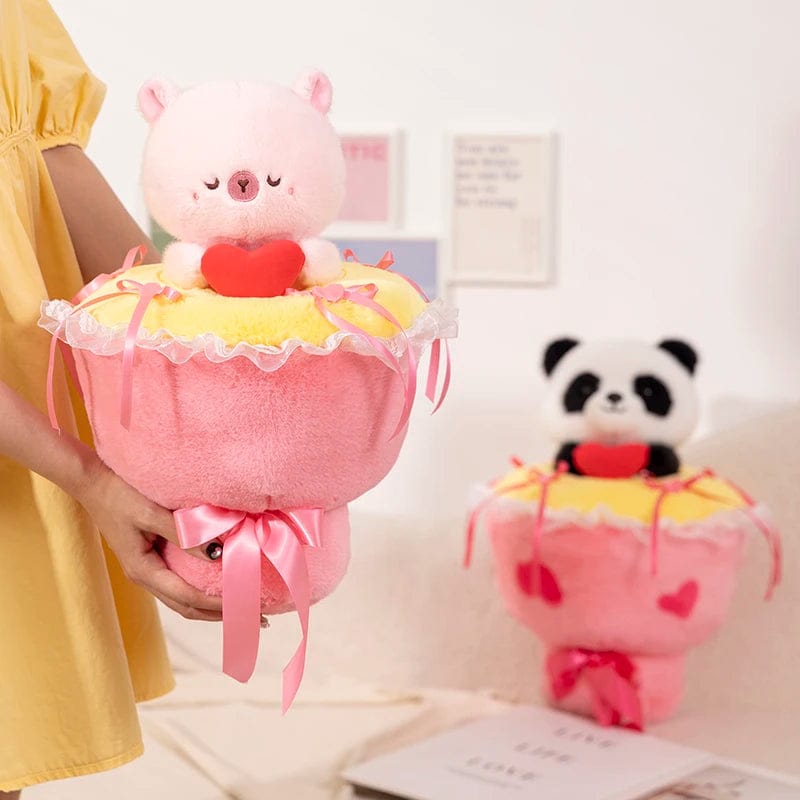 Love Bloom Plush Bouquet