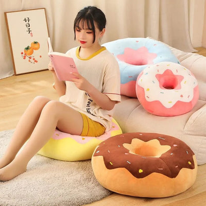 Sweet Buns Donut Pillow