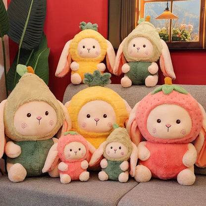 Bunny Fruit Plush Squad