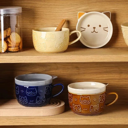 Cute Ceramic Animal Mugs