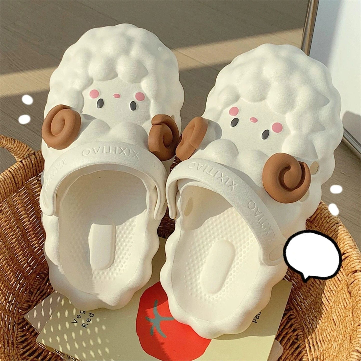 Adorable Sheep Clogs