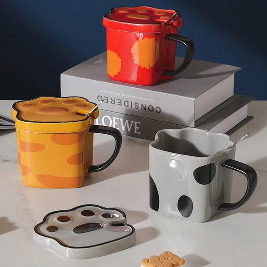 Cat Paw Mug Set