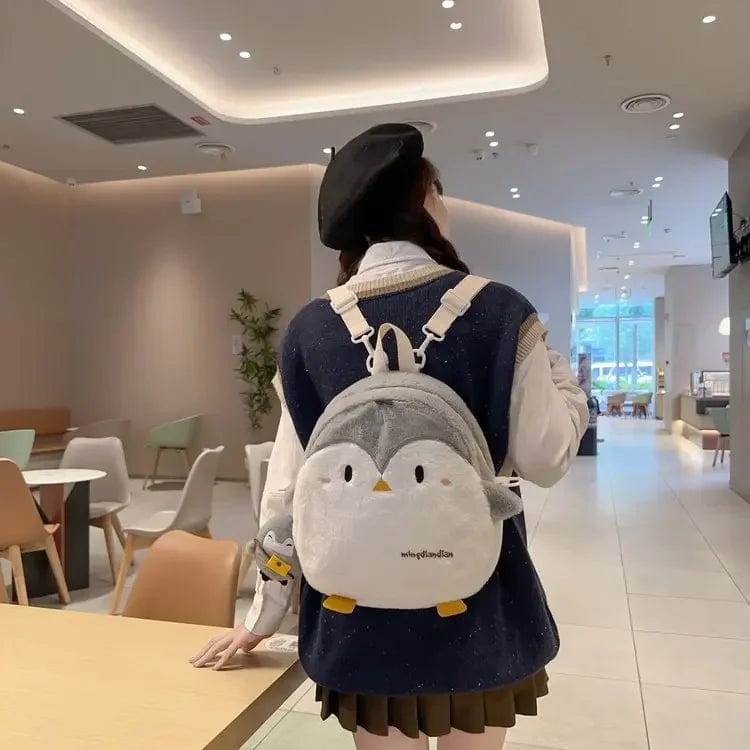 Penguin Plush Backpack