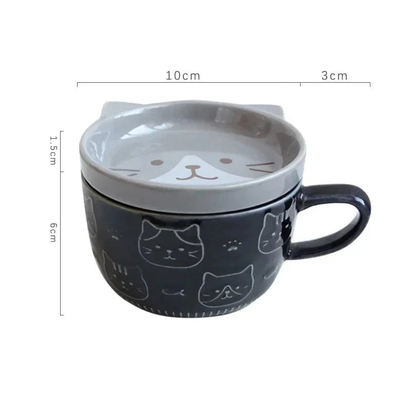 Cute Ceramic Animal Mugs
