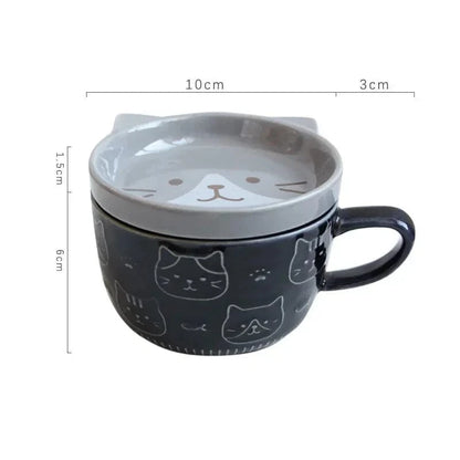 Cute Ceramic Animal Mugs