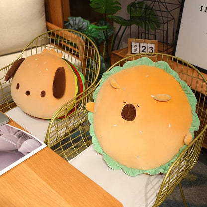 Burger Buddy Plush Pillow