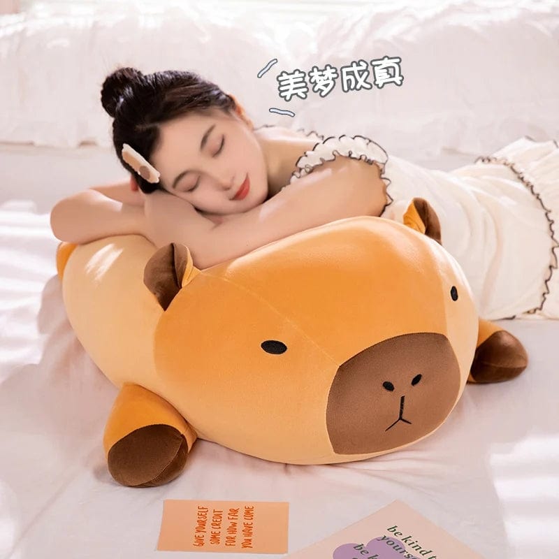 Chubby Capybara Plush Pillow