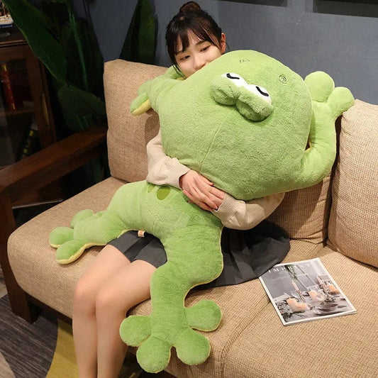 Froggie Snuggle Buddy Plushie
